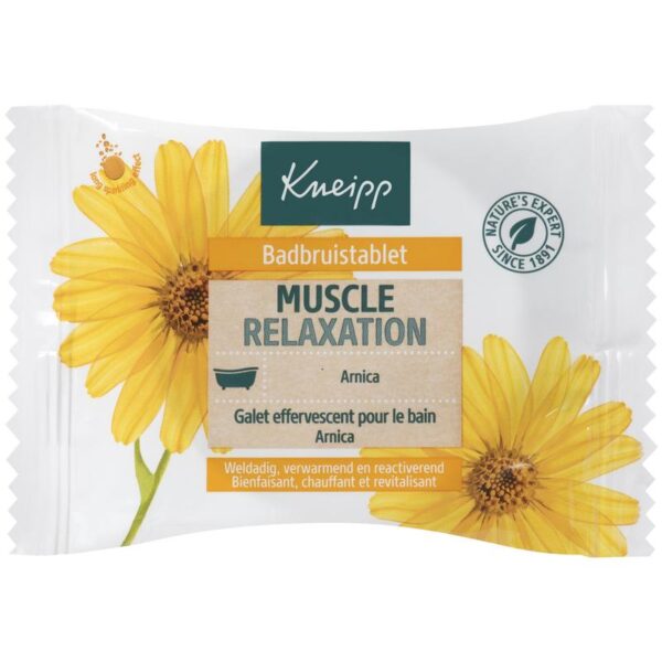 Kneipp Badbruistablet mucle relaxation arnica