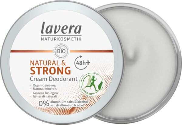 Lavera Deodorant creme/cream natural & strong bio EN-IT