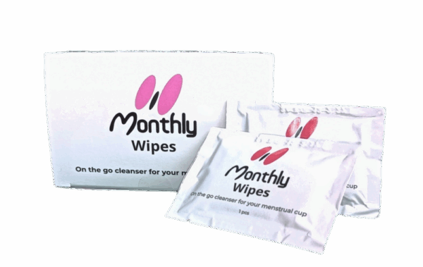 MonthlyCup reinigingsdoekjes voor menstruatiecups