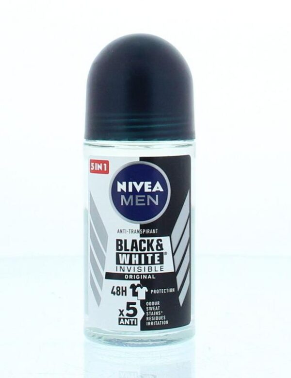 Nivea Men deodorant invisible black roller