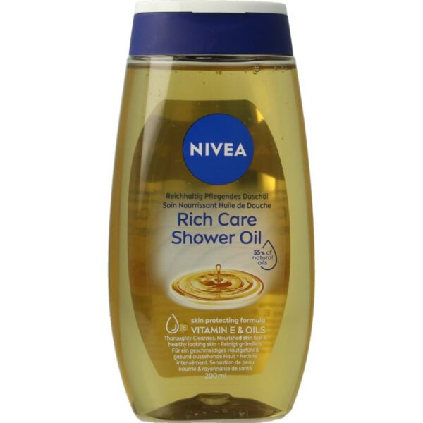 Nivea Natural douche olie verzorgend