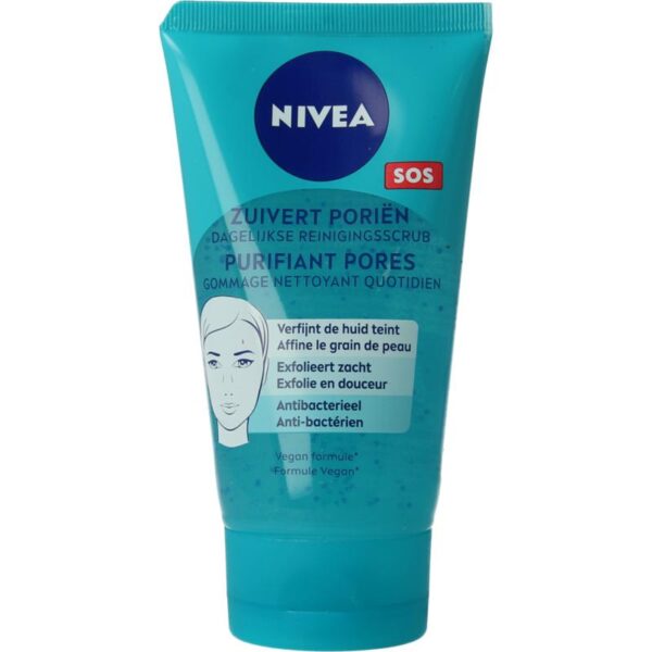 Nivea SOS zuivert porien dagelijkse reinigingsscrub