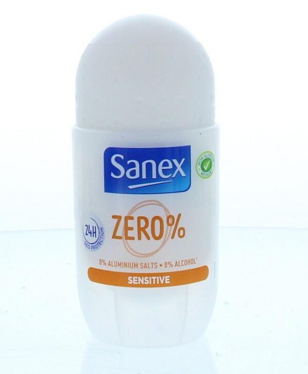 Sanex Deodorant roll-on zero% sensitive
