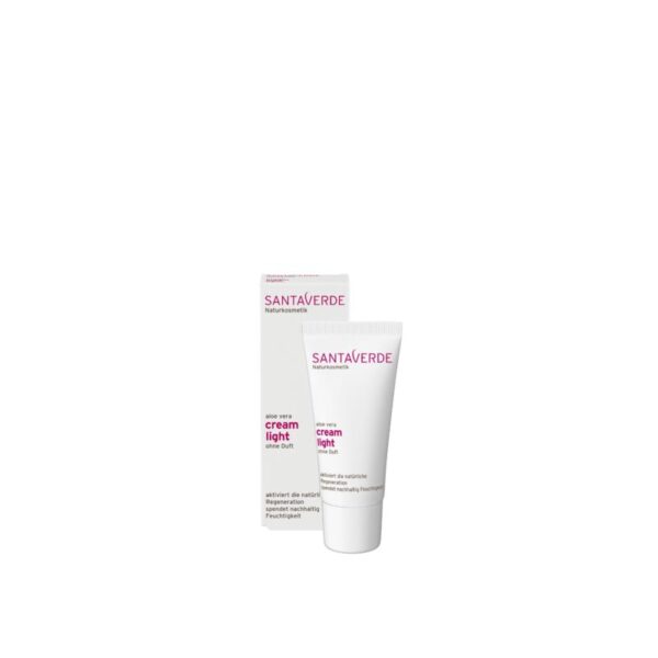 Santaverde Aloe vera cream light parfumvrij