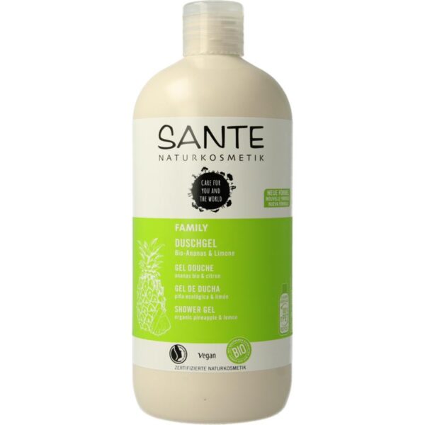 Sante Family showergel pineapple & lemon