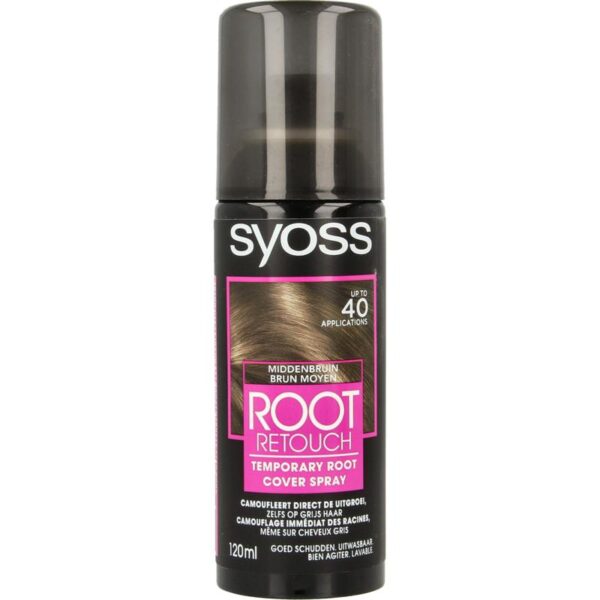 Syoss Uitgroeispray middenbruin