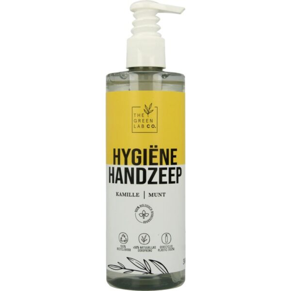 The Green Lab Co Handzeep vloeibaar kamille & munt met pomp