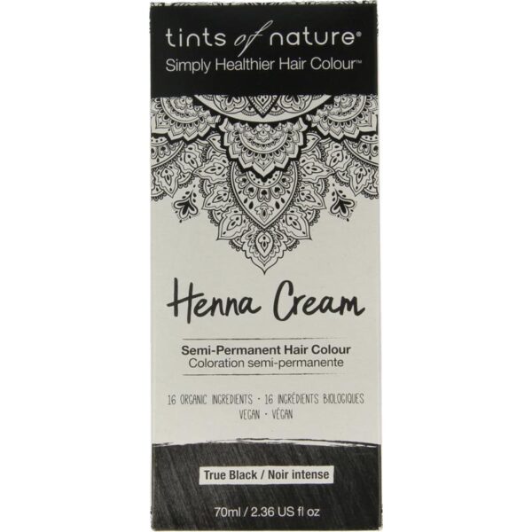 Tints Of Nature Henna cream black semi permanent