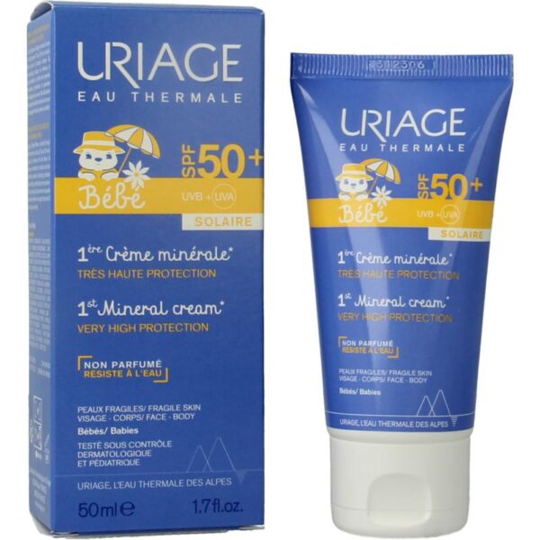Uriage Bebe 1ere creme minerale SPF50