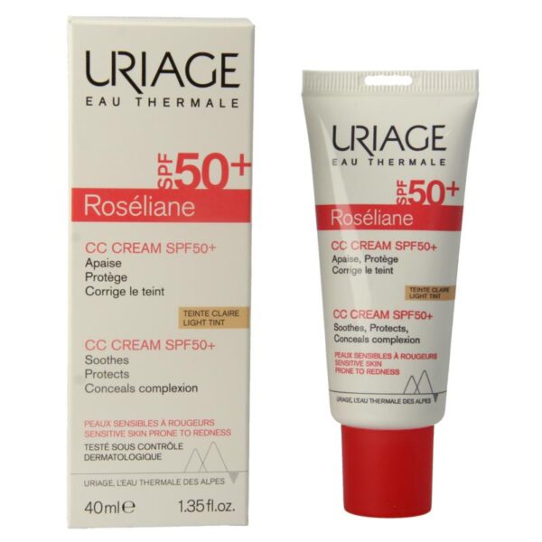 Uriage Roseliane hydr & besch creme teint SPF50