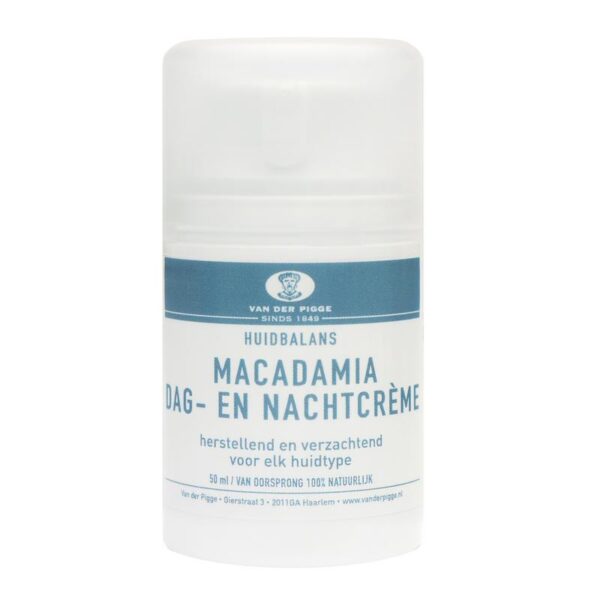 Van der Pigge Huidbalans dag en nachtcreme macadamia