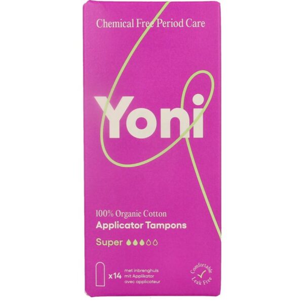 Yoni Tampons super met applicator